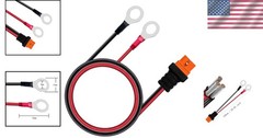Durable 10AWG XT60i to O Ring Cable – 1.5M Stable Power for Lithium Batteries