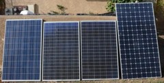 Lot of 3 Solar Panels_2x Evergreen 190W_Trina Solar 240 Watts___PLEASE READ!!!