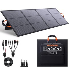 220W Portable Solar Panel 20V 25% High Efficiency N-Type Solar 220 Matte Black