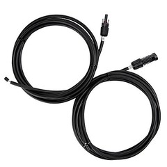 Cables De Extension De Cable Solar De 10 Pies Y 10 Awg Con Conector Hembra Y…