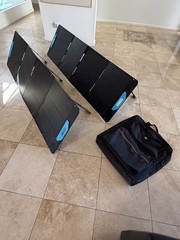 Anker SOLIX 400W Portable Solar Kit (2× PS200 panels + carry bag)