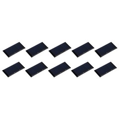 10 Pack Mini Solar Panel Cell 1.5V 160mA 0.24W 60mm x 30mm for DIY Project