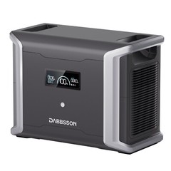 Dabbsson Portable Power Station 3030Wh Solar Generator Extra Battery for Camping