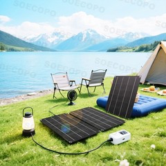 2400W Solar Panels – 3 x800W Lightweight + Y-Cable for Emergency