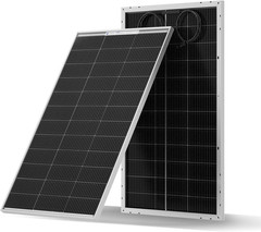 ECO-WORTHY 100 Watt Solar Panel 18 Volt Monocrystalline Solar Panel High Efficie