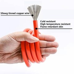 10AWG SAE to XT60 Connector Extension Cable,With 15A Protection Fuse for Safety,