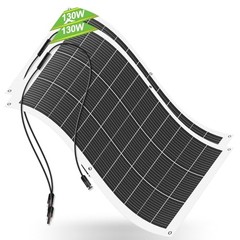 Waterproof Monocrystalline Lightweight Solar Panel 2pcs 130 Watt (260W) 2*130W