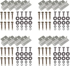 Versatile 4 Count Z Brackets – Ideal Solar Panel Mounting for Irregular Surfaces