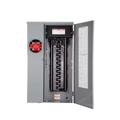 Homeline 200 Amp 42-Space 42-Circuit Outdoor Ring-Type Surface Mount Solar-Ready