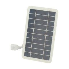 5V 5W Portable Solar Panel with USB Safe Charging for STABILIZER Battery Charger