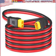 XT60 Male to Female Connector 12AWG 10ft Extension Cable for RC Battery