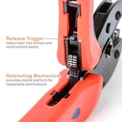 Durable iCrimp Solar Crimper with Ergonomic Grip – Perfect for 2.5-6mm2 Cables
