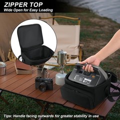 Portable Power Station Carrying Case Bag for Eco-flow Generators – 10.2×9.8×6.9