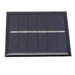 Portable 0.6W Polysilicon Solar Panel For Solar Garden Lighting GAXA