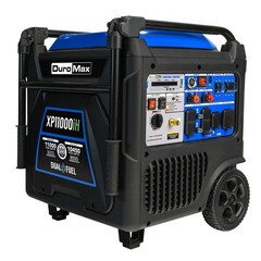 DuroMax XP11000iH 11,000-Watt Dual Fuel Portable Digital Inverter Generator -…
