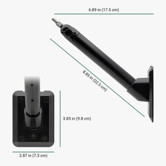 Universal Solar Panel Wall Mount for Ring, Eufy, Arlo, Wyze, Reolink Solar Panel