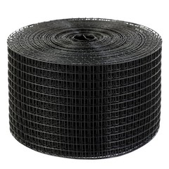 1/2in Grid 8x100ft Solar Panel Protector PVC Coated Wire Mesh with 100 Ties