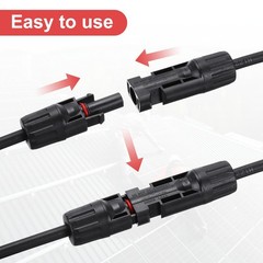 Solar Panel Connector Y Branch 3 to 1 Parallel Solar Panel Splitter 3 Way 2Set