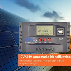 For MPPT 30100A Solar Controller 12V/24V with Interactive LCD Features