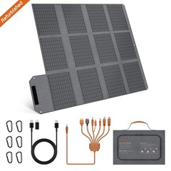 120W Portable Solar Panel Cell Charger USB Ports for Jackery ECOFLOW Refurbish