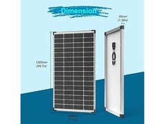 ACOPOWER 175Watt 12 Volt Solar Panel