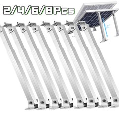 Adjustable Solar Panel Mounting Brackets Kit System for RV Boat Off Gird Roof