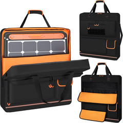 Solar Panel Storage Bag Fit for Jackery Solarsaga 100W 100X 200W | Orange Lining