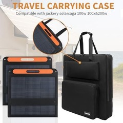 Solar Panel Bag Large Capacity 23.5 x 27 Inch Waterproof 600D Oxford Cloth