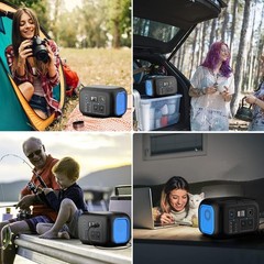 Portable Power Station 600W Power Bank 296Wh Solar Generator Lithium Battery Hot