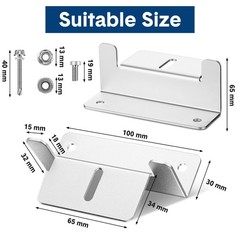 10 Set Solar Panel Mounting Brackets Z Bracket Aluminum Solar Panel Mounting …