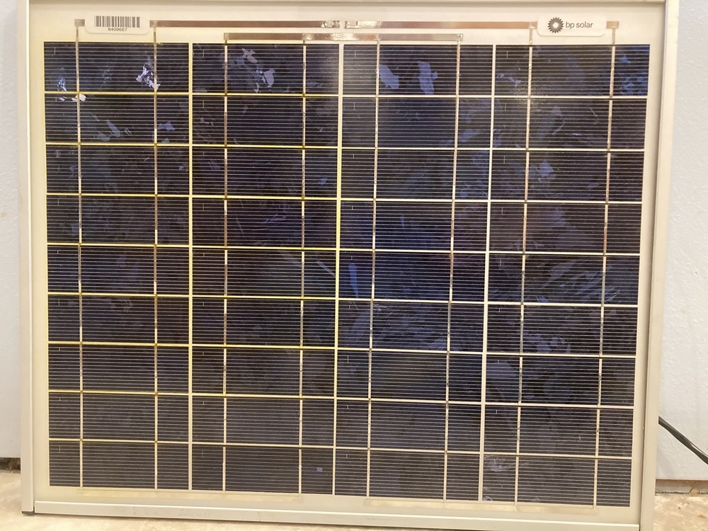 bp solar panel, Model SX320M, 20 Watt, ISCO