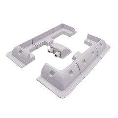 Panel Mounting Brackets ABS Corner Bracket Kit 7PCS, Drill-Free Widely Used on R