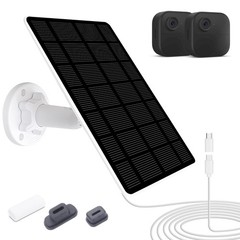 Solar Panel for Blink , 5W Solar Panel Charger IP65 Weatherproof with Blink O…