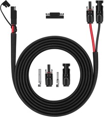 Premium Heavy-Duty Solar Panel Connector Cable – 10AWG – Versatile – 10ft