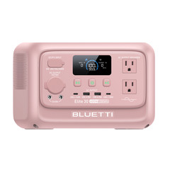 BLUETTI Elite 30 V2 Pink 288Wh 600W Portable Power Station Generator for Camping
