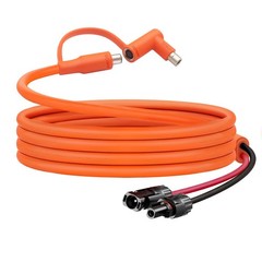 10FT MC4 to 8mm Adapter Cable for Jackery | Universal Solar Panel Connector a…