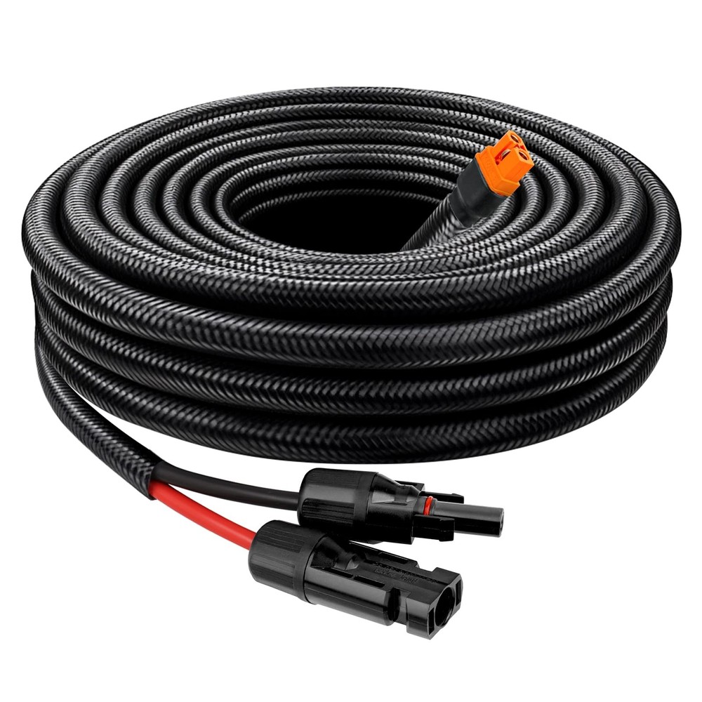 MOOKEERF Solar XT60i Cable 10AWG Flame Retardant Protective Sleeving – 10FT