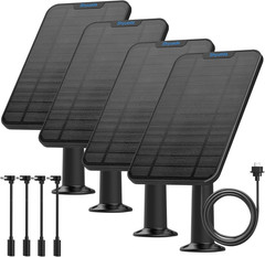 4W Solar Panel Charging Compatible with Blink 4Th Gen/3Rd Gen/Xt/Xt2 and Simplis