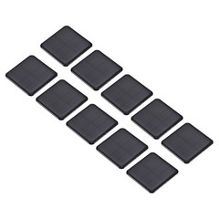 10Pcs 2V 0.32W 160mA Mini Polycrystalline Solar Panel 2×2″/50x50mm