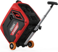 Portable Generator Wheel Kit with Telescopic Handle & Never-Flat Tires
