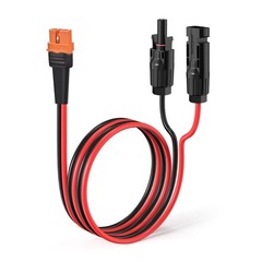 10AWG Solar Cable XT60i 2FT for Portable Power Station Solar Power Cable