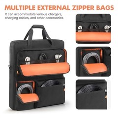 Travel Carrying Case for Jackery SolarSaga 100W/200W – Double-Layer Solar Panel