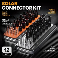 SOMELINE Solar Connector Crimping Tool Kit, 14-10 AWG Crimper for Solar Panel