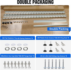 Upgraded 45In Solar Panel Mount Brackets, with Foldable Tilt Legs, Suitable for