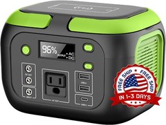Portátil del generador solar que acampa de la central eléctrica 155Wh US NUEVO