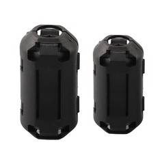 Ferrite Clip On Cores 20pcs Set for RFI Noise Suppression 7mm and 13mm Sizes