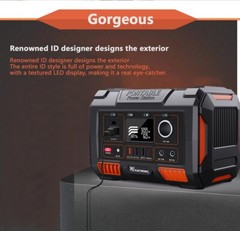 300W Portable Power Station 78000mAh /3.7V / 288Wh (Solar Panel Optional)
