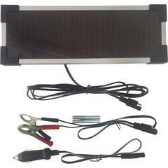 Nature Power Amorphous Solar Panel Battery Maintainer Kit, 2 Watts, Model# 14002