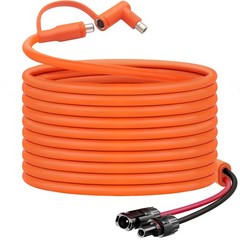 40FT MC4 to 8mm Adapter Cable for Jackery | Universal Solar Panel Connector a…