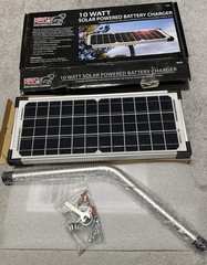 Genuine Mighty Mule Solar Panel Gate Opener FM123 10 Watt Solar Panel – Unused